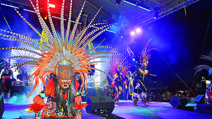 Se pasea la Catrina por Nuevo Laredo