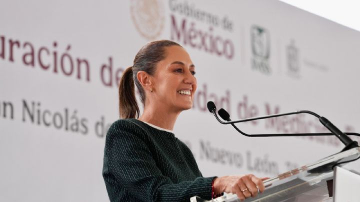 Inaugura Claudia Sheinbaum IMSS en Nuevo León y destaca la colaboración con EU