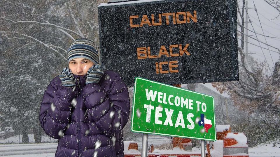 ¿Qué es el hielo negro y en que carreteras de Texas se ha presentado?