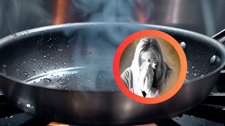 ¿Qué es la 'gripe del teflón' y cómo puede afectar tu salud al cocinar?, esto sabemos