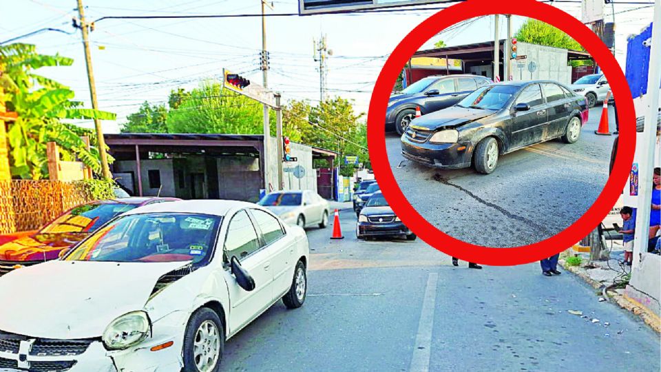 En el accidente se vieron involucrados tres vehículos