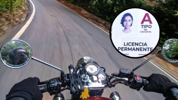 ¿La licencia de conducir permanente sirve para los motociclistas? Esto sabemos