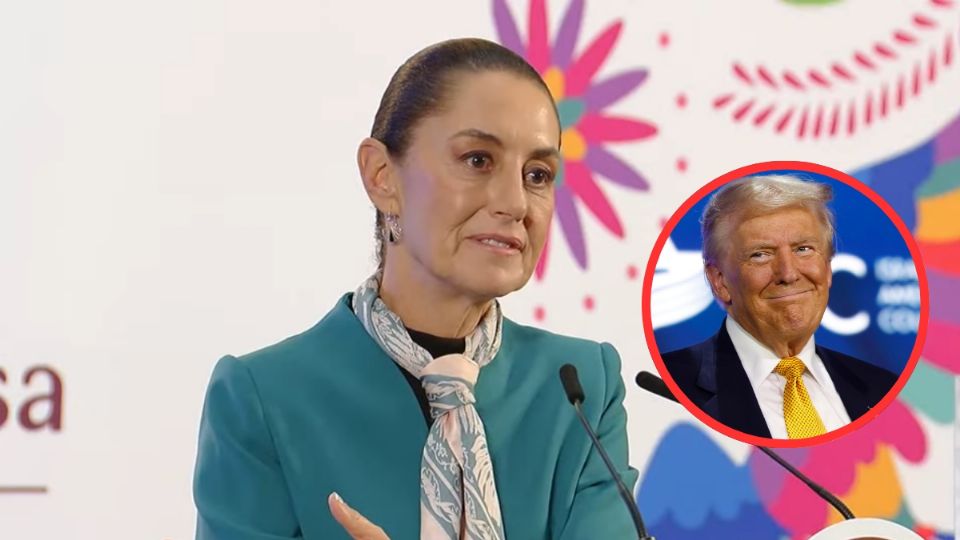 La mandataria mencionó que esto se debió a la jornada electoral en los Estados Unidos