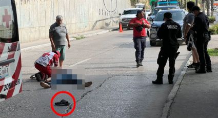 ¡Sandalia maldita!: hombre se tropieza con su chancla y cae de puente de 10 metros de altura