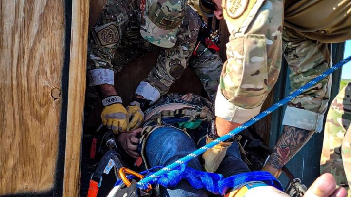 Indocumentada embarazada y con pierna fracturada fue rescatada por la Patrulla Fronteriza; esto pasó