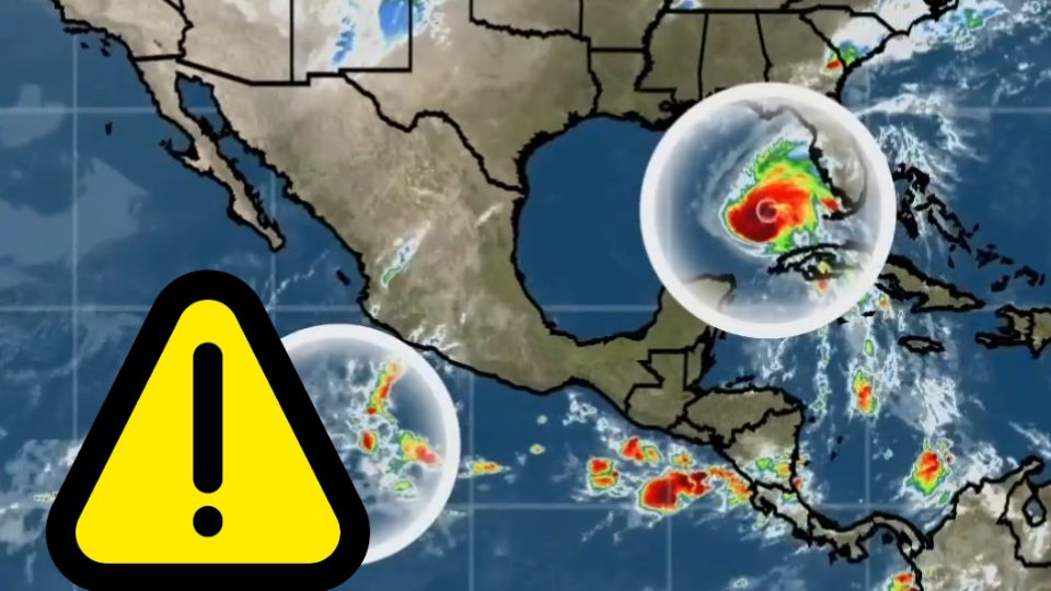 El huracán, ahora de categoría 3, promete impactar al país con fuertes lluvias, oleaje elevado y vientos en estos estados de la república