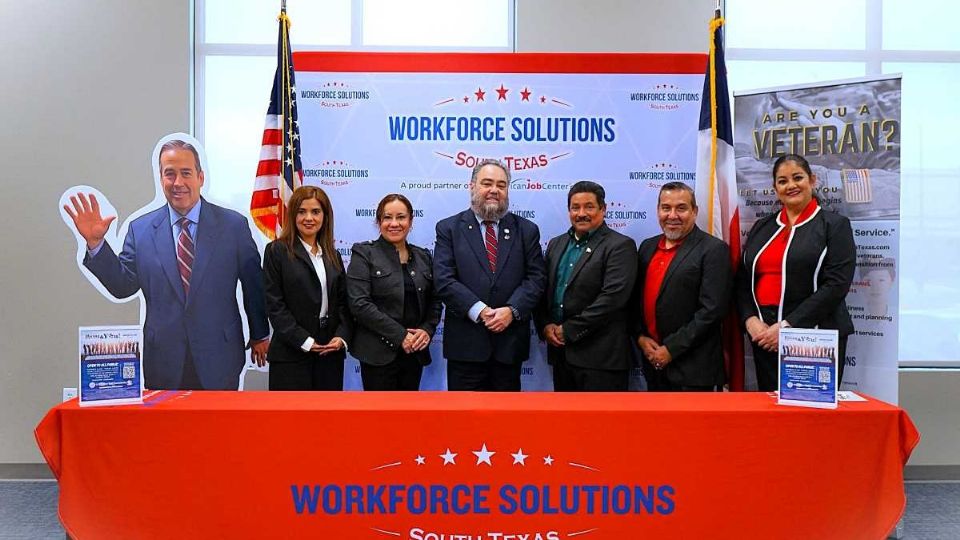 Directivos de Workforce Solutions for South Texas (WSST) realizarán una feria de empleo para veteranos