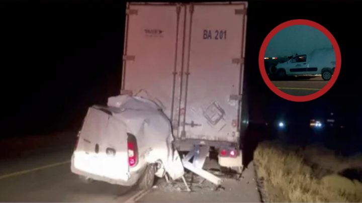 Conductor muere tras brutal choque en la Carretera Monterrey-Nuevo Laredo