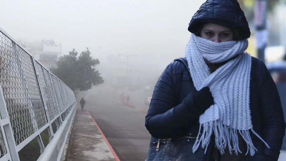 Clima en México con el Frente Frío 14