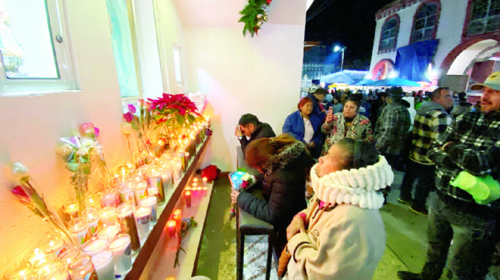 Agradecen miles de guadalupanos en Nuevo Laredo