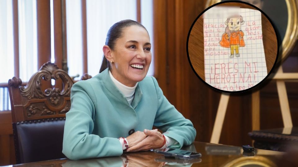 Sheinbaum llama a Mateo, un niño que conoció en Puebla