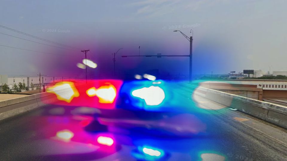 El accidente se registró en el cruce de la I-35 y la entrada sur del Parque industrial Unitec.
