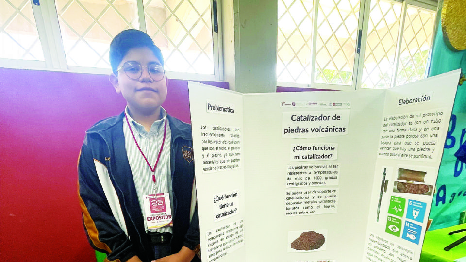 Cifuentes Pineda quiere ayudar a dejar un mejor medio ambiente a las futuras generaciones.