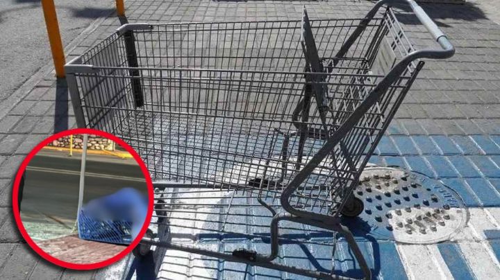 Hombre muere mientras era llevado al hospital en carrito de supermercado