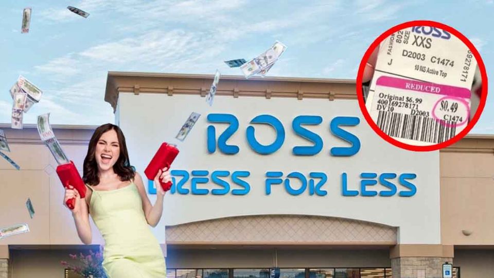 Ross Dress for Less siempre vende artículos con importantes descuentos.