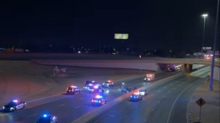 Persecución termina en tragedia en Laredo; conductor salió volando con su automóvil