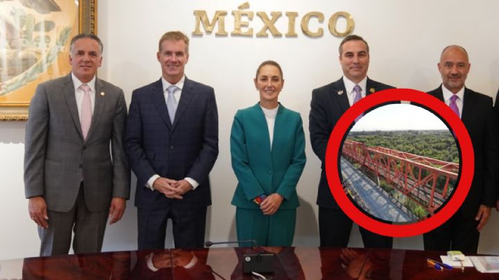 Sheinbaum recibe a director de CPKC; segundo puente ferroviario Laredo-NLD se inaugura en febrero