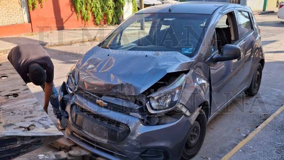 Aunque fue aparatoso, el accidente no dejó personas lesionadas.