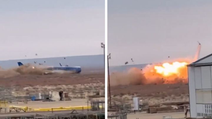 MOMENTO EXACTO en el que avión se estrella; hay 30 muertos y 32 sobrevivientes