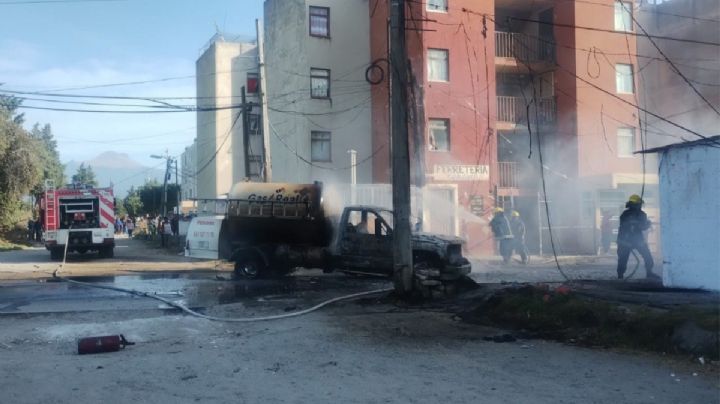 Pipa de gas explota y deja dos muertos; flamazo alcanzó cuatro departamentos | VIDEO