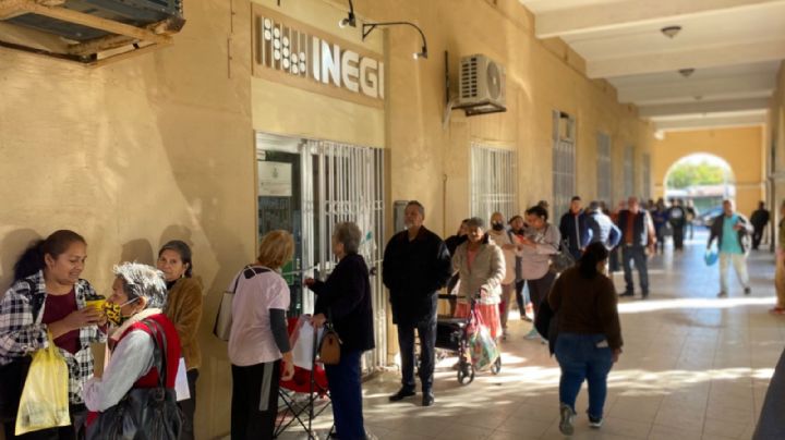 Adultos Mayores acuden a oficinas de Bienestar Federal en Nuevo Laredo para realizar el Censo de Salud