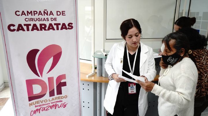 DIF Nuevo Laredo transforma vidas con campaña de cirugías de cataratas