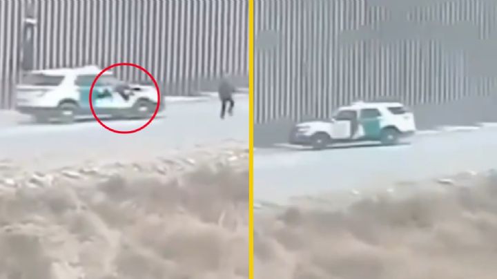 Patrulla Fronteriza atropella a migrante que había cruzado la frontera entre México y EU | VIDEO