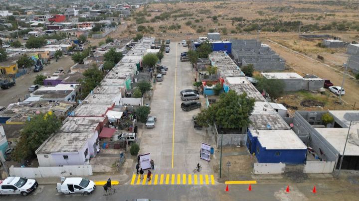 Estrenan calles repavimentadas con concreto hidráulico en el sector Los Olivos