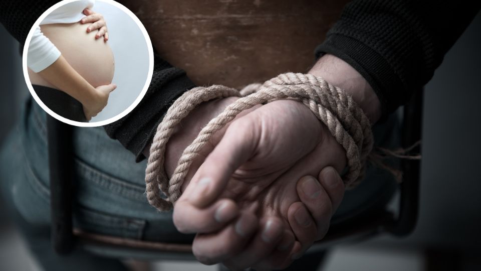 Mientras fingía estar raptada, la mujer se produjo un aborto