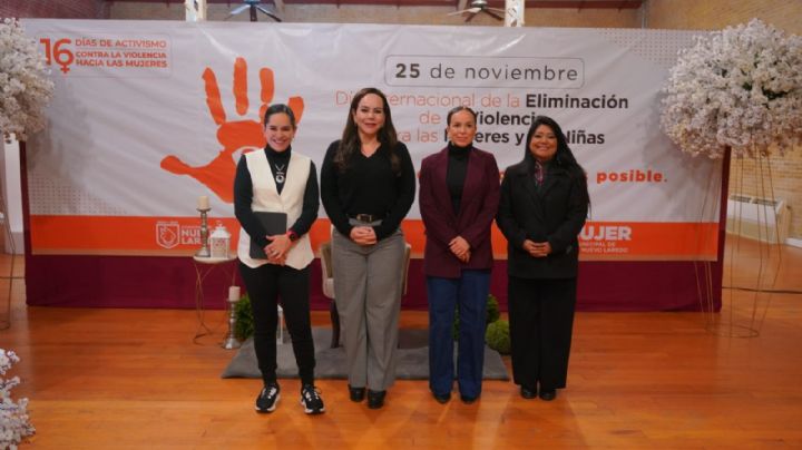 Imparte Yuridia Sierra conferencia sobre empoderamiento femenino en Nuevo Laredo