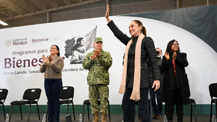 Daré a Nuevo Laredo respaldo total: Claudia Sheinbaum