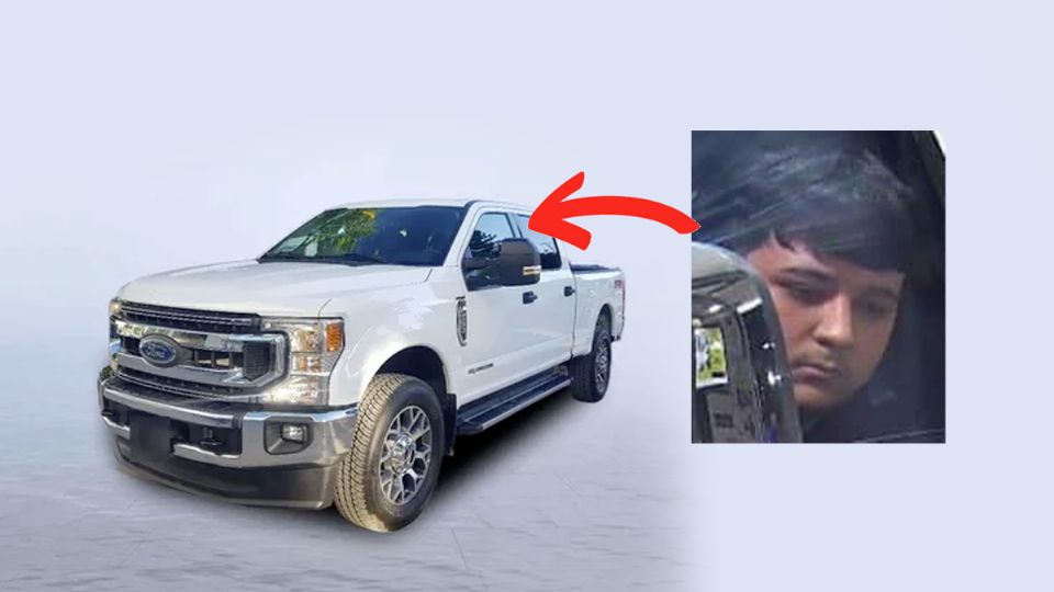 Buscan a joven por robo de camioneta en Laredo, dará recompensa