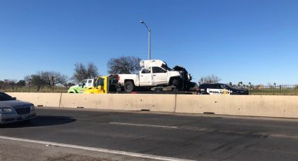 Muere mujer tras fuerte accidente en Loop 20 de Laredo, Texas; hay 4 heridos