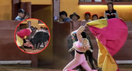 FUERTES IMÁGENES: Torero es corneado en el cuello; se reporta grave | VIDEO