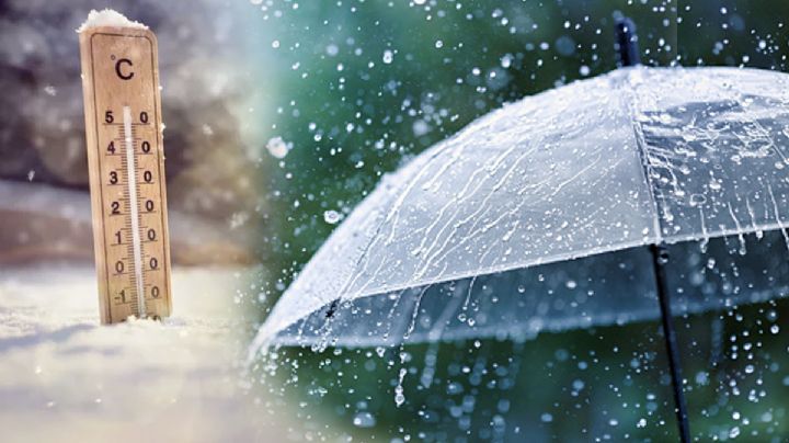 Frente frío golpearía a México con aguanieve y temperaturas de -10 grados