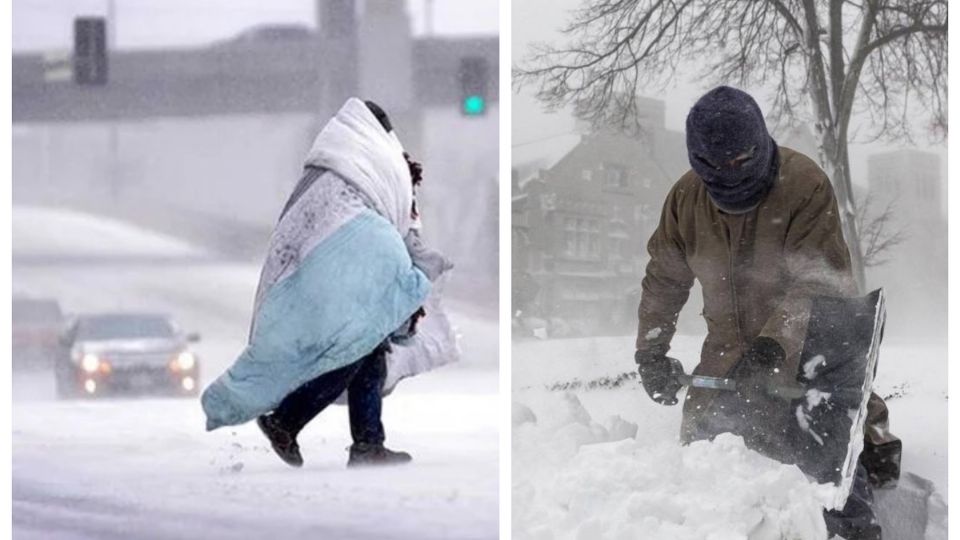 Una tormenta invernal azota el este de Estados Unidos.