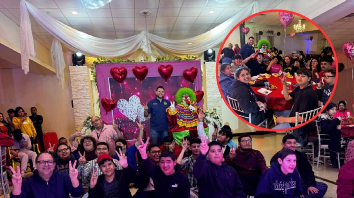 Festejan Día de San Valentín alumnos de educación especial en Laredo