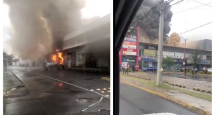 Se quema local de pizza en San Pedro; hay cuantiosas pérdidas