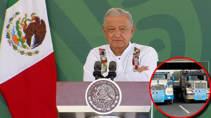 AMLO confirma pláticas con transportistas; se niegan a resolución