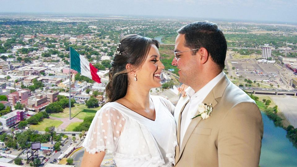 Las bodas a mitad del puente internacional son muy comunes en la frontera