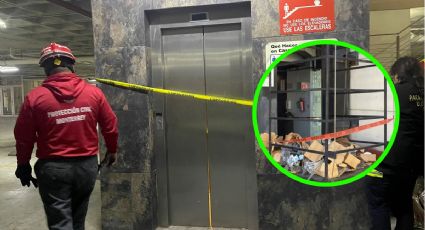 Elevador de plaza comercial se desploma con personas dentro en Monterrey