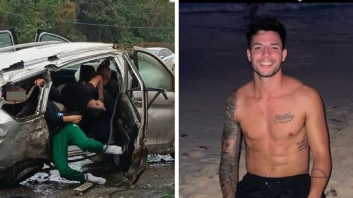 Modelo y actor argentino, entre los muertos del carreterazo de Playa del Carmen
