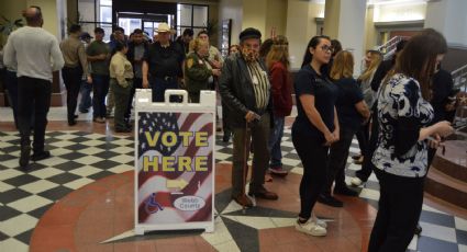 Así se vivió el primer día de votaciones anticipadas en Laredo, Texas