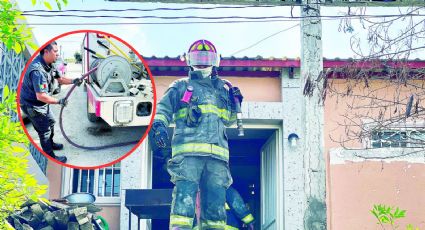 Aterroriza incendio a vecinos de los Ciruelos en Nuevo Laredo