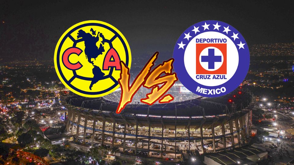 América contra Cruz Azul, gran partido en vivo