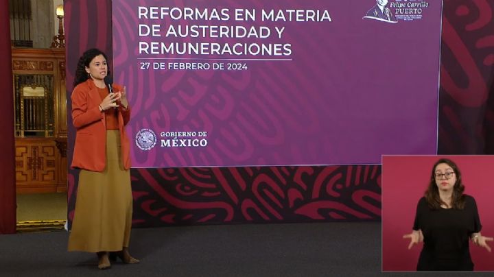 Reforma de austeridad debe ser el principal rector del Gobierno Federal: Luisa María Alcalde
