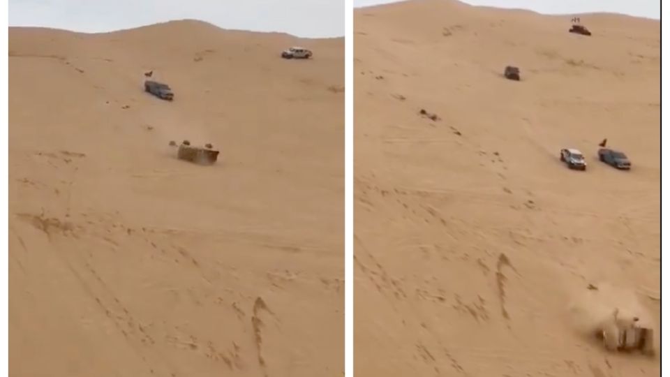 Accidente en las dunas de San Luis Río Colorado deja dos personas sin vida.