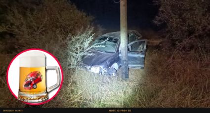 Terrible accidente casi le cuesta la vida a conductor borracho en Carretera Anáhuac