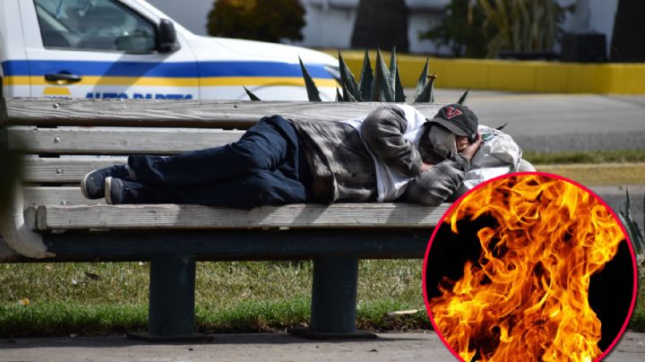 Hombre se divertía prendiéndoles fuego a indigentes; ya fue detenido | VIDEO