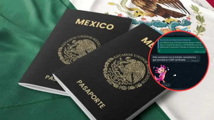 Tramita tu pasaporte mexicano 2024 por WhatsApp, paso a paso